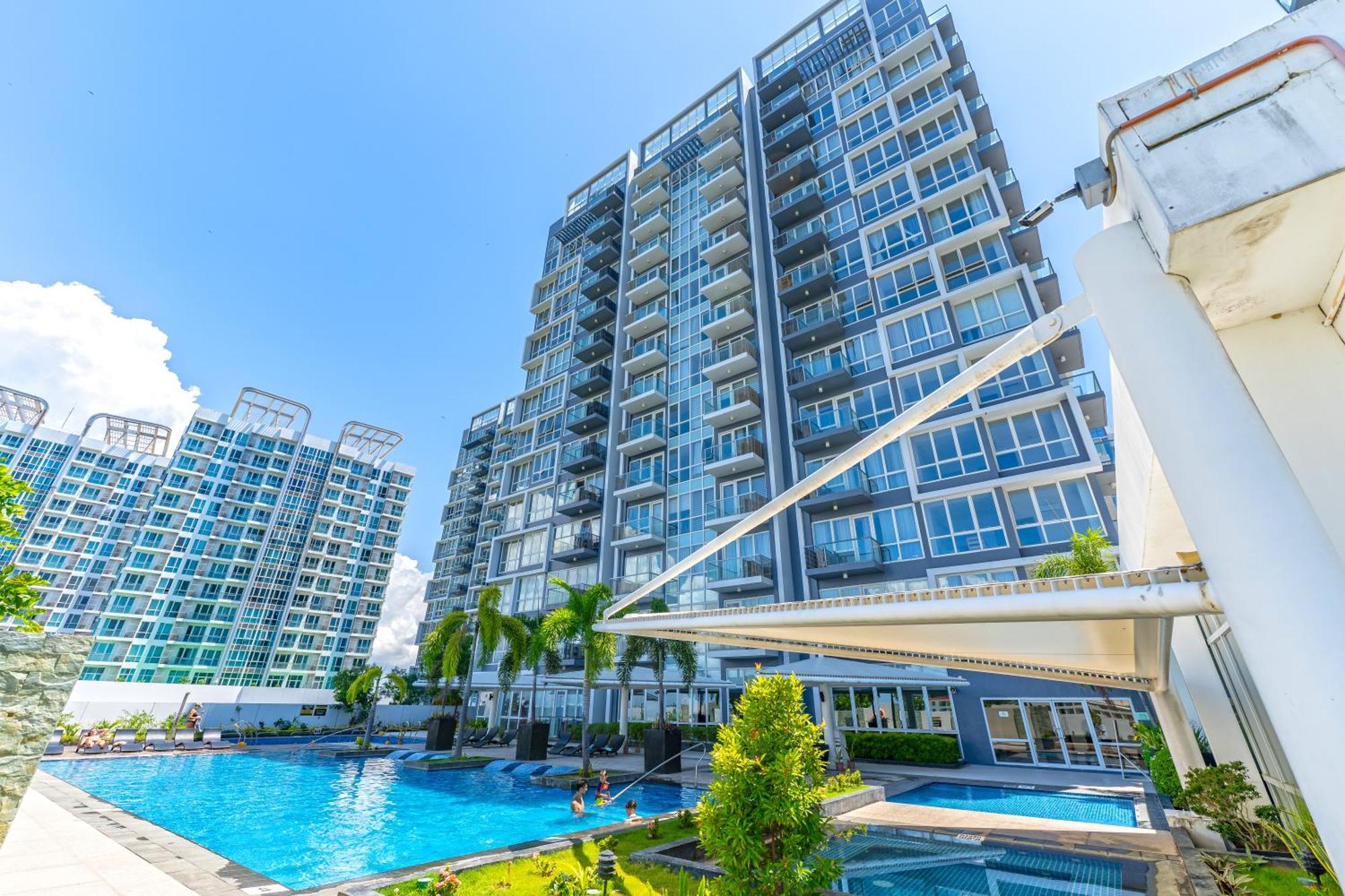 Mactan Newtown - 1Br Stunning Ocean View And City View Isla de Mactán Exterior foto